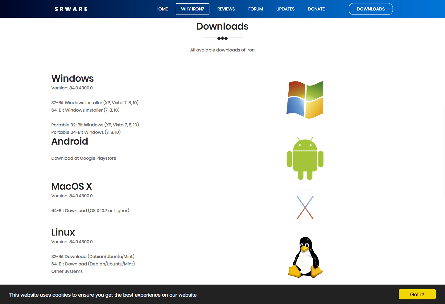`SRWare Iron Download