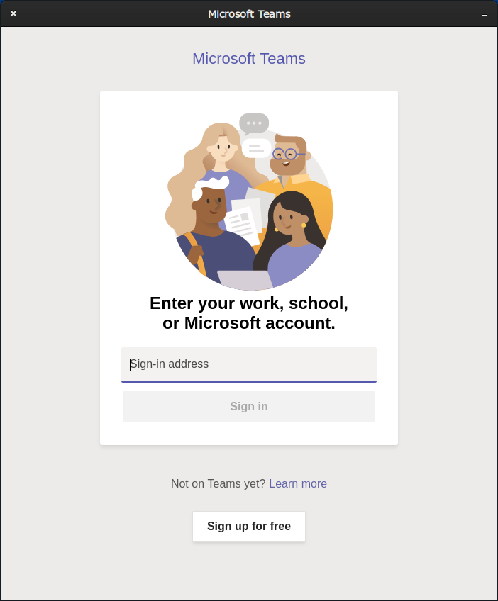 仕事用のTeamsをデスクトップにダウンロード