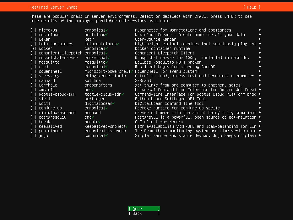 やりたいことがあるのでdockerだけインストールしておく